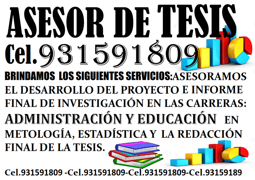 ASESORIA DE TESIS